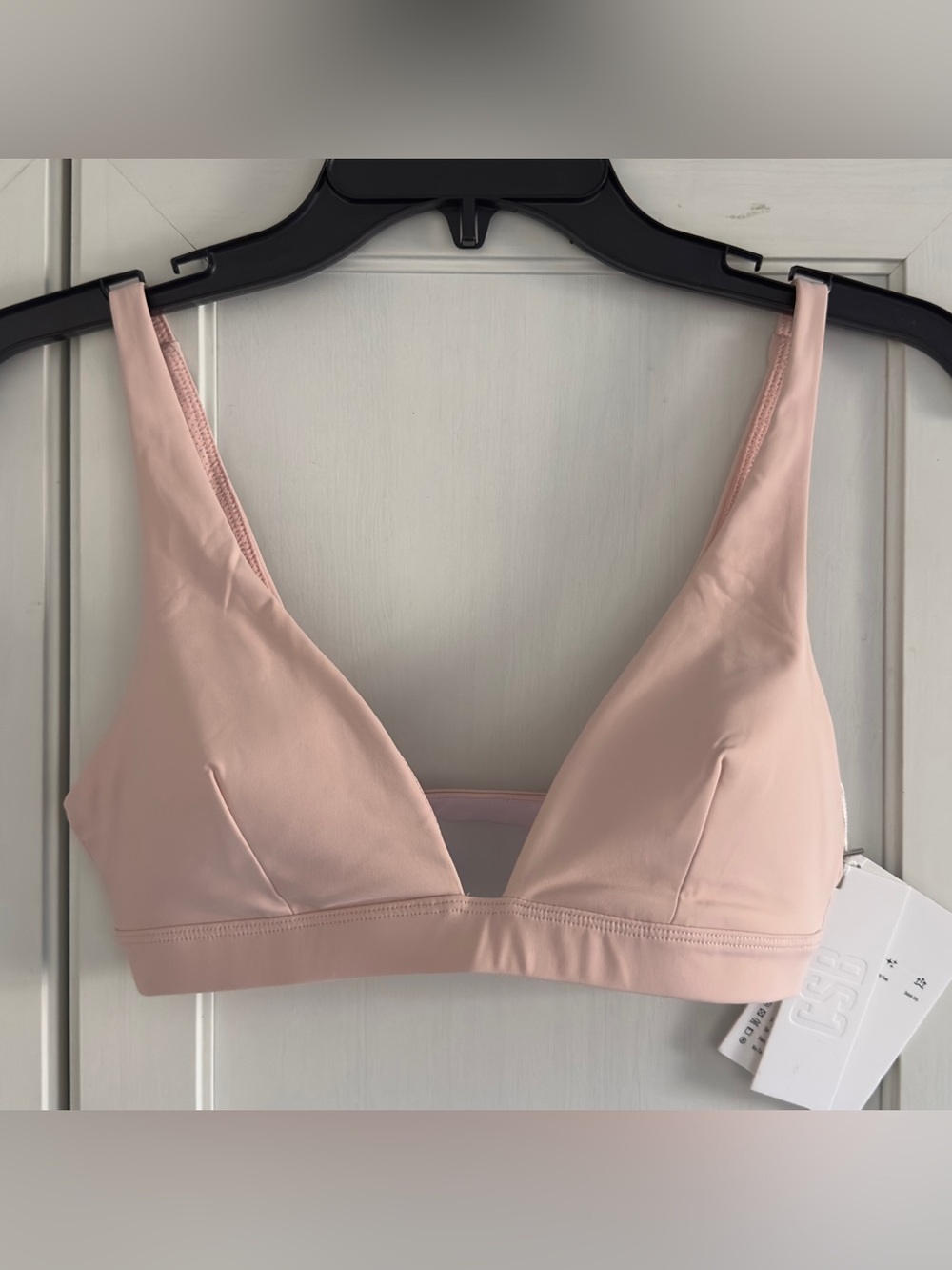 CSB Freedom Contour Crop in Blush Pink Size Small